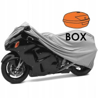 POKROWIEC MOTO. 300D ROZMIAR L+BOX (245X105X125)