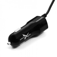 ŁADOWARKA SAMOCHODOWA MICRO USB / DODATKOWO USB CZARNA LAD000216