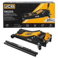 PODNOŚNIK HYDRAULICZNY 2,5T TYPU ŻABA DWUTŁOKOWY JCB 75-505MM JCB-TH32515 (56952)