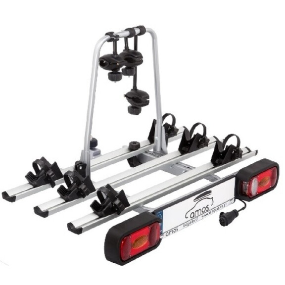 BAGAŻNIK NA HAK DO MAX 3 ROWERÓW Z UCHYŁEM I ZAMKNIĘCIEM GIRO-3 (13 PIN) 7633
