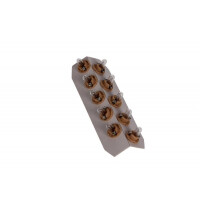 ŻARÓWKA BAX 12V/1,5W 8,4D BEŻOWY (Z COK. PLAST.) 10SZT. (BRAK ECE) 0170483000