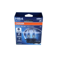ŻARÓWKA COOL BLUE INTENSE HB4 12V/51W P22D, 5000K 2SZT. (EKO)