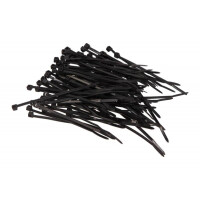 OPASKA PLASTIKOWA 3X80 (1 OPAK. 100 SZT) CZARNA