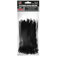 OPASKA PLASTIKOWA 2,5X120 (1 OPAK. 100 SZT) CZARNA