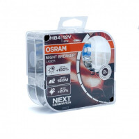 Żarówki Halogenowe OSRAM NIGHT BREAKER® LASER HB4 Duo Box - Maksymalna Jasność i Zasięg Światła