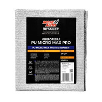 MIKROFIBRA PU MICRO MAX PRO 245G/M2 49X43CM / DO POWIERZCHNI SZKLANYCH I LAKIEROWANYCH / MOJE AUTO DETAILER