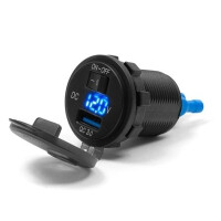 MOTOCYKLOWE GNIAZDO USB - MUS13 ROZ000022