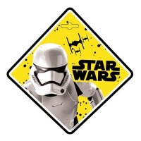 Tabliczka "Baby on Board" Star Wars Szturmowiec - Akcesoria Wewnętrzne do Samochodu