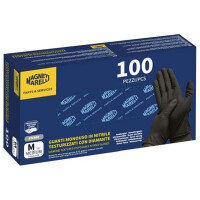 RĘKAWICE NITRYLOWE CZARNE XXL 100 SZT.