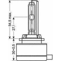 ŻARÓWKA XENON D1R 35W 85V REFLEKTOR 84011 D1R