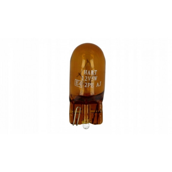 ZAROWKA CALOSZKL.12V WY5W HART/ZOL/10SZT 517 917 HMT1003NA