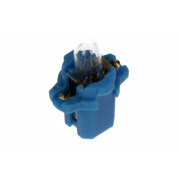 ŻARÓWKA BAX 12V 2W 8.3D NIEBIESKI (Z COK. PLASTYŁ) 10SZT