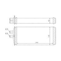 NAGRZEWNICA VW CADDY, SKODA FELICIA 1.3 1.6 96-01 6U0819030