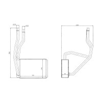 NAGRZEWNICA FORD FIESTA FUSION ALL 01 DD10-61-A10