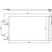 CHŁODNICA KLIMATYZACJI CITROEN JUMPER, PEUGEOT BOXER, FIAT DUCATO 06 1343785080