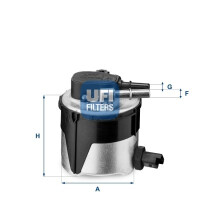 FILTR PALIWA FORD FOCUS C-MAX 03 1.6 TDCi 5M5Q9155AA