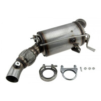 FILTR CZĄSTEK STAŁYCH DPF BMW 1 F20/F21 120D 2011-,3 F30/F31 318D,320D,325D 2011-,5 F10/F11 518D,520D 2010-/MATERIAŁ:KORDIERYT/