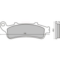 KLOCKI HAM. MOTO. HONDA ST 1100 PAN EUROPEAN 1997- 225 100 970
