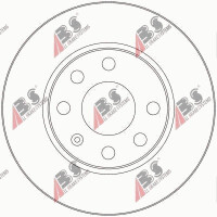 TARCZA HAMULC. OPEL CORSA C 00-06 0569020