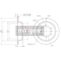 TARCZA HAM. MITSUBISHI TYŁ PAJERO 00- 07- 986479373