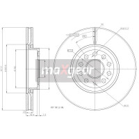 TARCZA HAM. VW PRZÓD PASSAT 05- 986479058