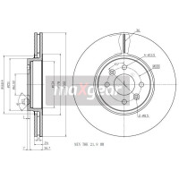 TARCZA HAM. RENAULT PRZÓD SCENIC 03- 9989510