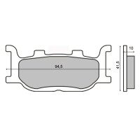 KLOCKI HAM. MOTO. YAMAHA YP 250 MAJESTY (96-98)/ YP 250 MAJESTY (00-03) 225 100 410