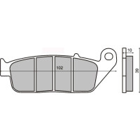 KLOCKI HAM. MOTO. KYMCO X-CITING 250-500CC 2005- 225 100 890