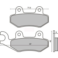KLOCKI HAM. MOTO. KYMCO VITALITY 50CC 225 100 580