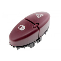 WŁĄCZNIK ŚWIATEŁ AWARYJNYCH PEUGEOT 206 1998- 6554.L0
