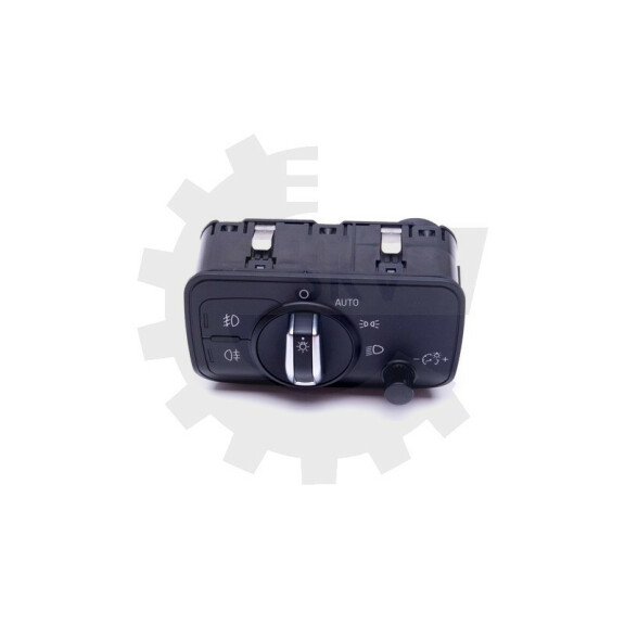 PRZEŁĄCZNIK ŚWIATEŁ AUDI A3 8V0941531AE CHROMOWANY Z FUNKCJĄ AUTO 4 PIN 8V0941531AE