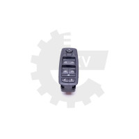 PANEL STEROWANIA SZYBAMI CHRYSLER GRAND VOYAGER V DODGE GRAND CARAVAN NITRO 68039999AA STRONA KIEROWCY 12 PIN 68039999AA
