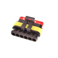 OBUDOWA WTYCZKI AMP TYCO SUPERSEAL 6-PIN IP67