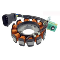 STOJAN (UZWOJENIE) KOŁA MAGNESOWEGO MOTO. APRILIA/PIAGGIO 4T 50CC 12 POLES 833632 24 635 0082