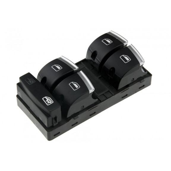 PRZEŁĄCZNIK STEROWANIA SZYB ELEKTRYC AUDI A3 2003-,A6 2004-,Q7 2006- EWS-AU-014 4F0959851H