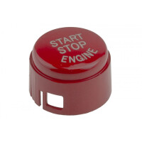 NAKŁADKA PRZYCISKU START/STOP BMW 5 F10/F11 2009-,7 F01/F02 2008-,6 F12 2010-,6 COUPE F13 2011-/NOT FITS THE SWITCH WITH