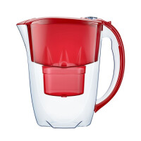 Dzbanek filtrujący Amethyst + wkład B25, AQUAPHOR Rubinowy