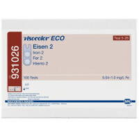 VISOCOLOR ECO Żelazo, 0,04-1,0 mg/l, 100 ozn., MN