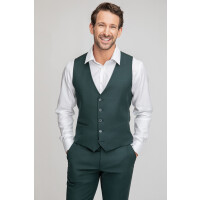 Elegancka kamizelka w odcieniu butelkowej zieleni 05013B60GSA