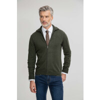 Zielony wełniany sweter 01041B55SRA