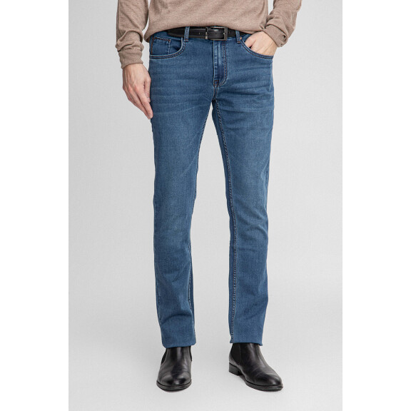 Jasne granatowe jeansy 01058A75GSA