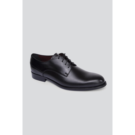 Czarne buty skórzane 00192C90DNA