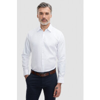 Biała koszula w kolorowe kropki 01644B00MSA