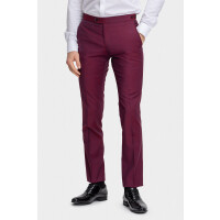 Bordowe eleganckie spodnie GDAS900123