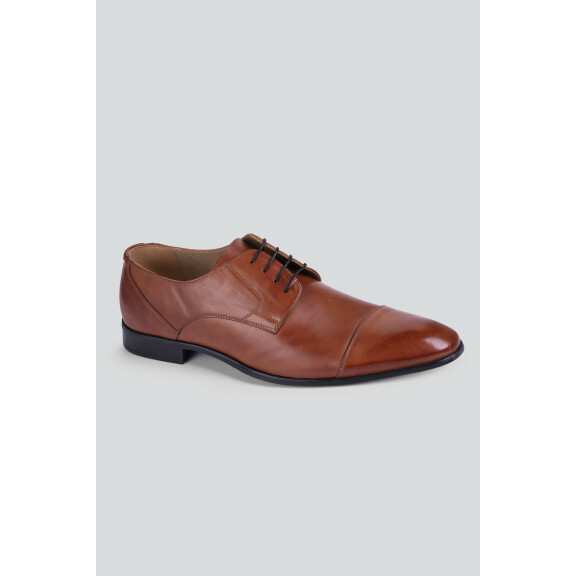 Gładkie brązowe buty BUKN000094