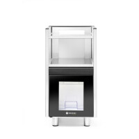 Chladnička na mléko s ohřívačem šálků, HENDI, 3,5L, 230V/168W, 313x442x(H)613mm