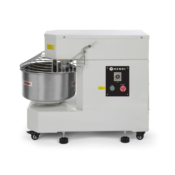 Spirálový hnětač těsta s pevnou hlavici a mísou - 20 l, HENDI, 20 l, 20L, 840x420x(H)720mm
