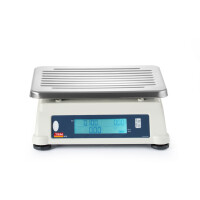 Obchodní váha LCD s certifikací, řada ATA, 60 kg, TEM, 359x502x(H)133mm