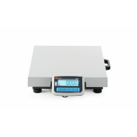 Přenosná váha na balíky LCD s legalizací, řada EKO+, 150 kg, TEM, xx(H)mm