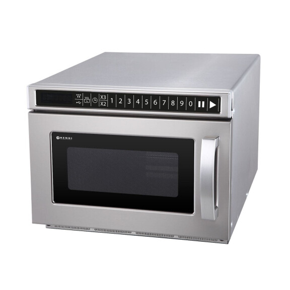 Mikrovlnná trouba s možností programování a portem USB 1800W, HENDI, 230V/3000W, 560x419x(H)336mm